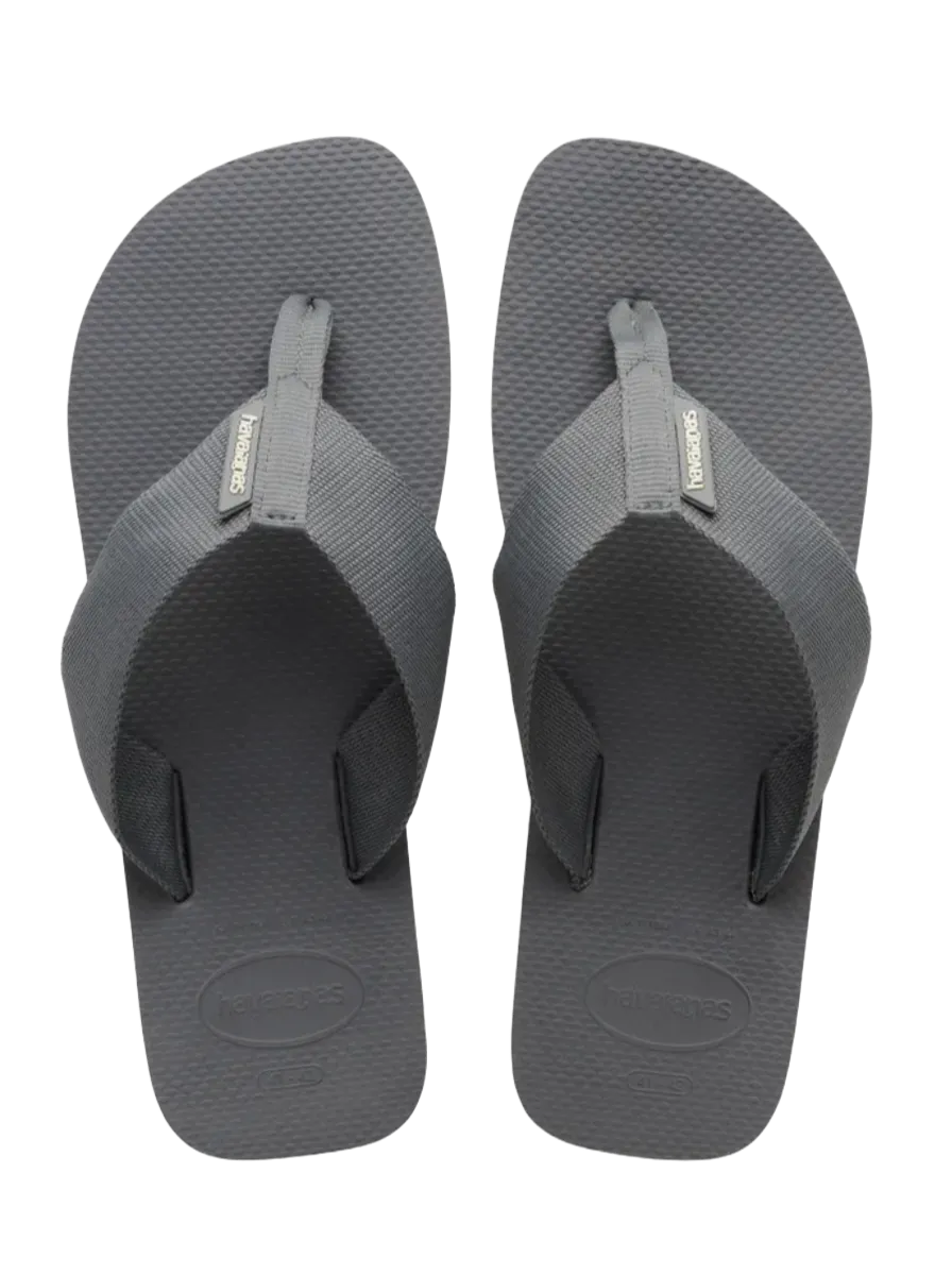 Urban Basic Flip Flops Steel Grey