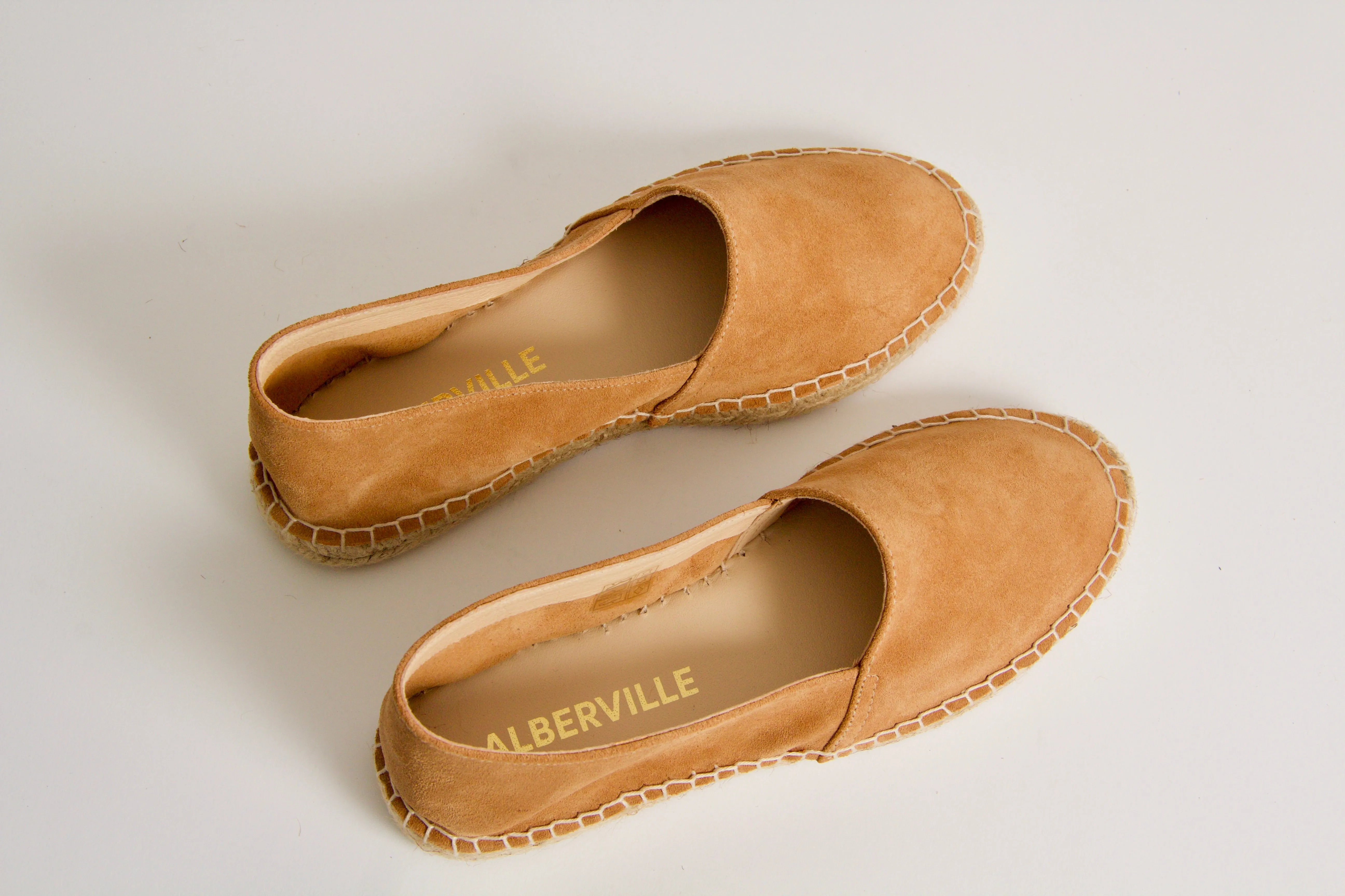 Vera Camel Suede Espadrilles