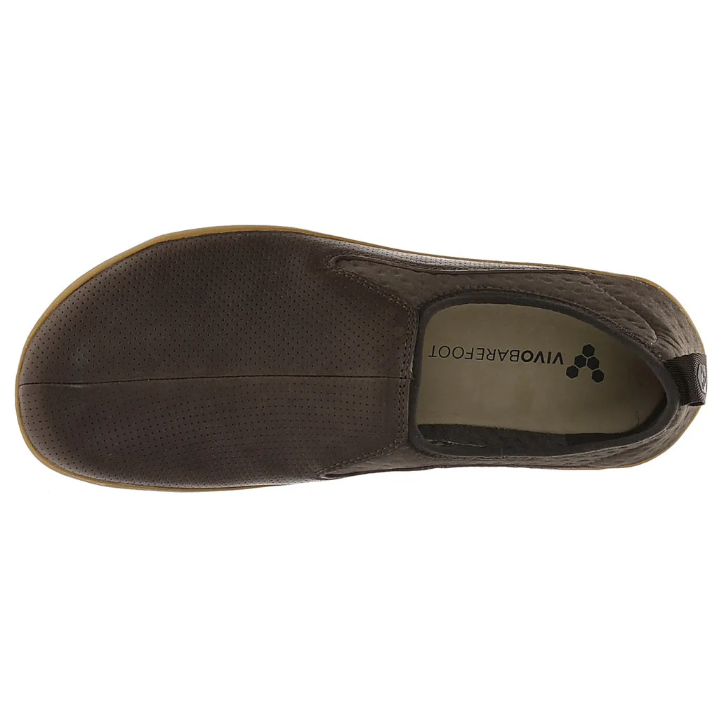 Vivobarefoot Slyde Wild Hide Leather Men's Slip-On Trainers