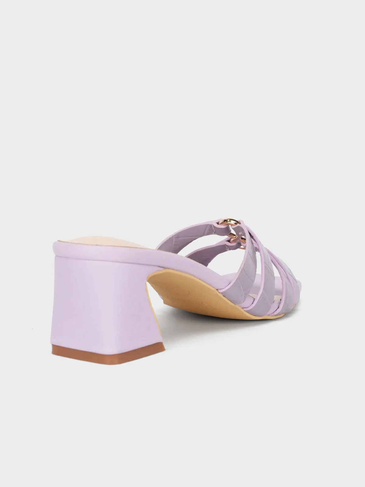 Women "ALEZAE" Block Heel Sandals