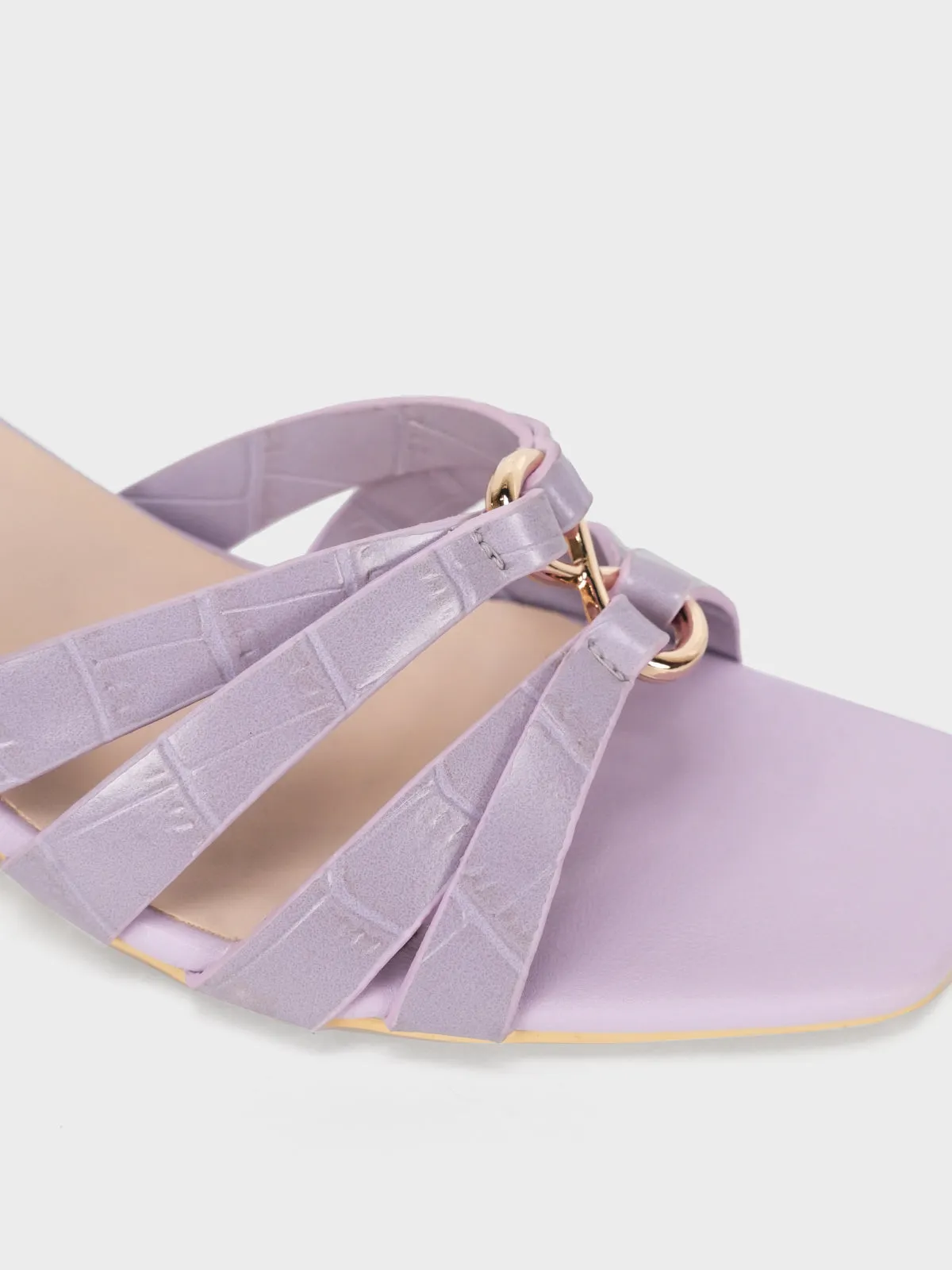 Women "ALEZAE" Block Heel Sandals